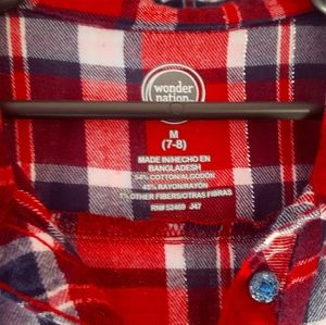 Girls top & bottom size 7/8